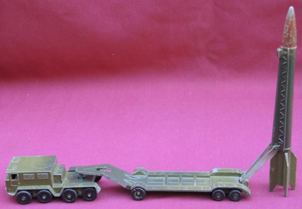 Ballistic Missile Launcher Truck, Illustration In The Form Of An Isometric Object Isolated On A White Background 304614993